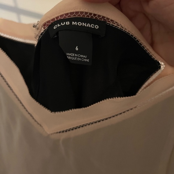 Club Mónaco Spagetti Strap Panel Dress - 6 - Picture 3 of 6